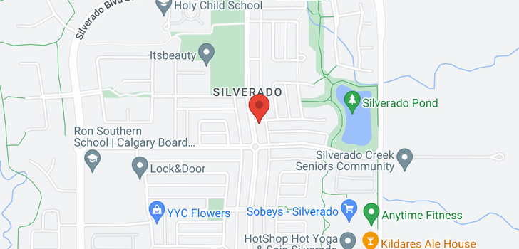 map of 209 SILVERADO Drive SW